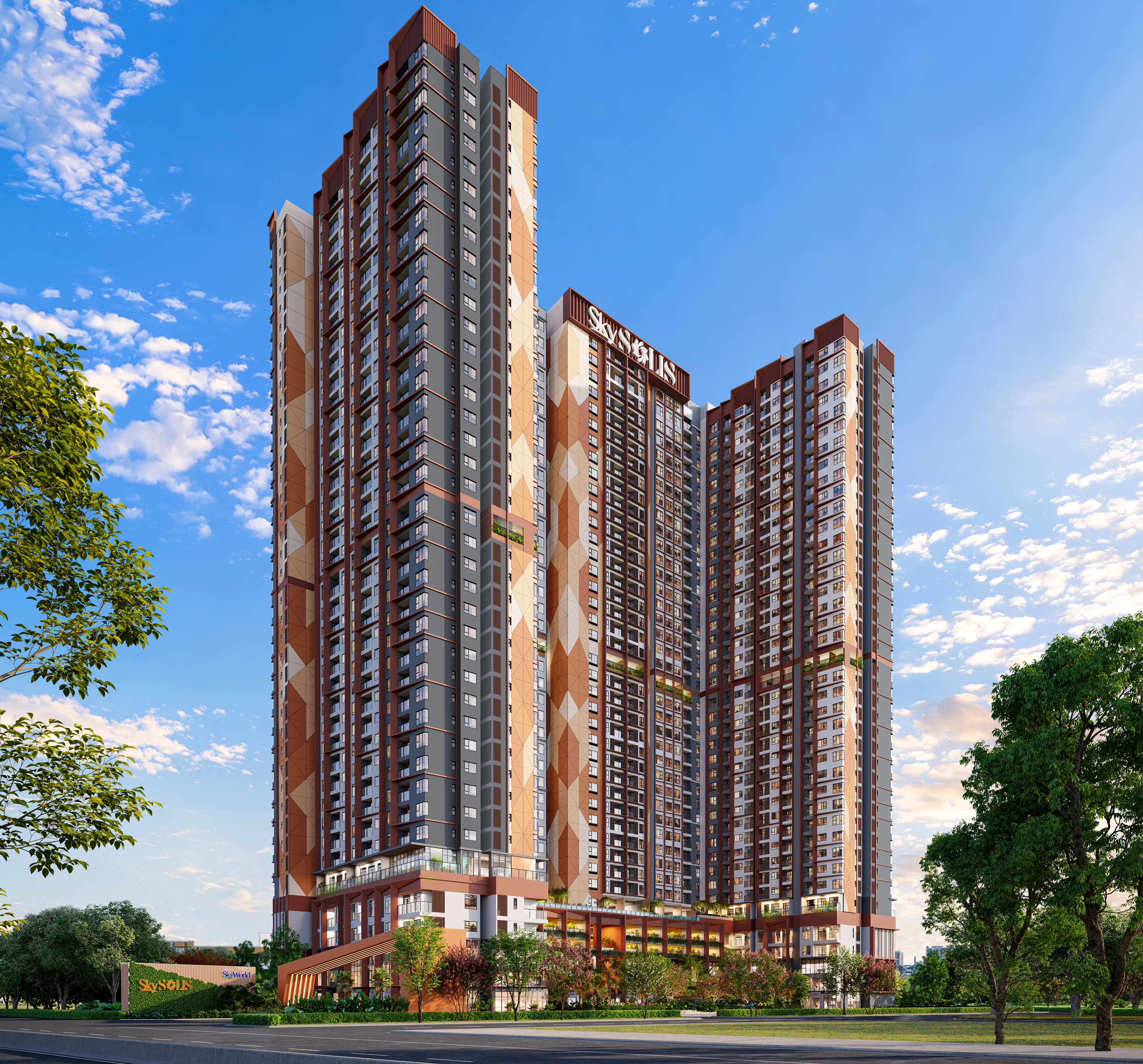 Vị trí SkySOLIS trên Quốc lộ 13 kết nối TP.HCM