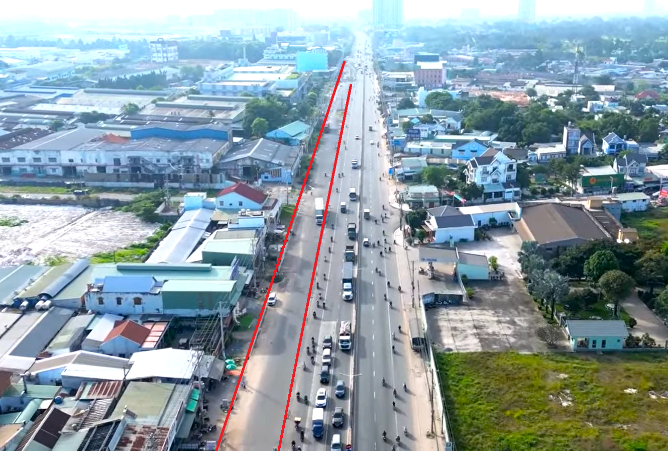 hạ tầng giao thông Quốc lộ 13 đoạn qua Bình Dương