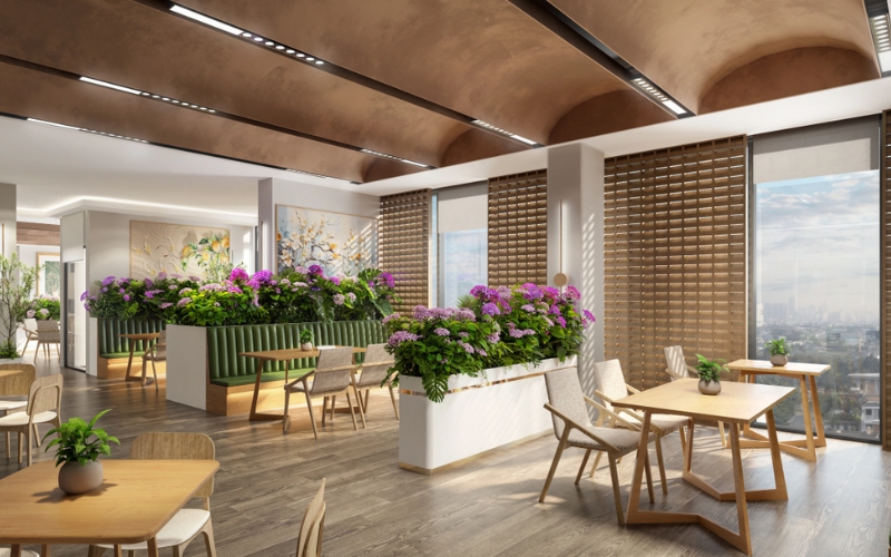 Không gian Healthy Home tại dự án SkySOLIS
