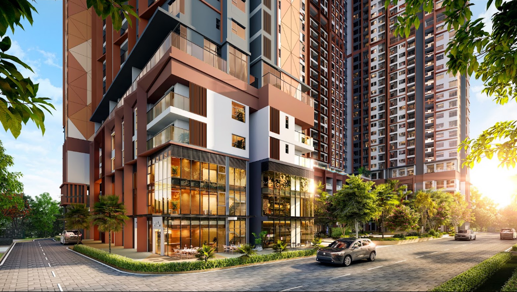 Dự án căn hộ gần Sài Gòn tại Thuận An với khu thương mại khối đế